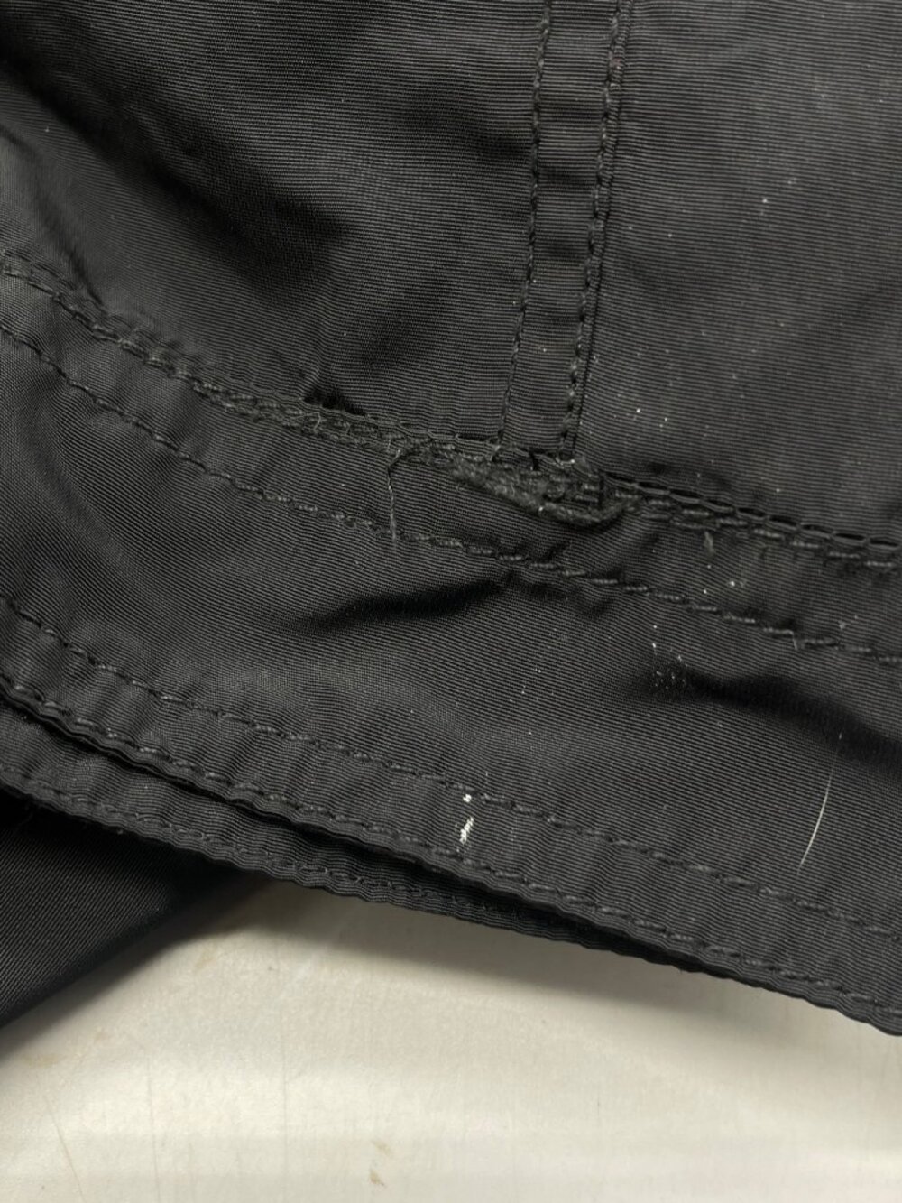ultim 8 hooded jacket black snap zip up pockets polyester blend medium READ - Picture 9 of 9